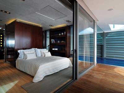 Yachting Villa with Gym Waterfront - Bedroom