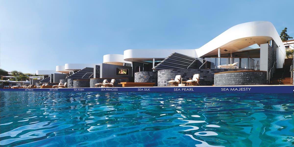 Yachting Villa mit Gym Wasserfront mit privatem beheiztem Pool